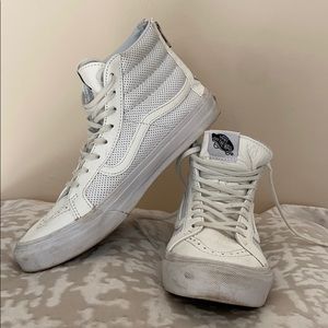 Gently used Zipper Vans High Tops
